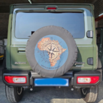 Printed custom spare wheel cover